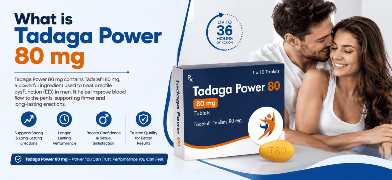 What is Tadaga Power 80 mg