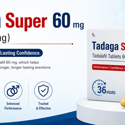 Tadaga Super 60mg ( Tadalafil 60mg)